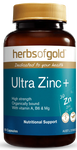 Herbs Of Gold - Ultra Zinc + 60 Capsules