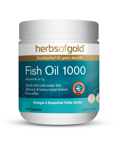 Herbs of Gold - Fish OiI 1000 (200c)